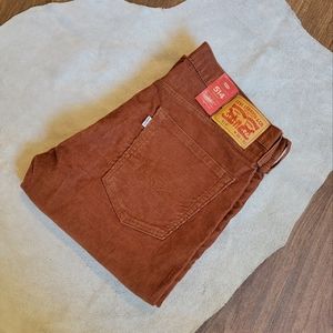 Levis 514 Straight Corduroy Men size 36 x 32 regular fit straight leg